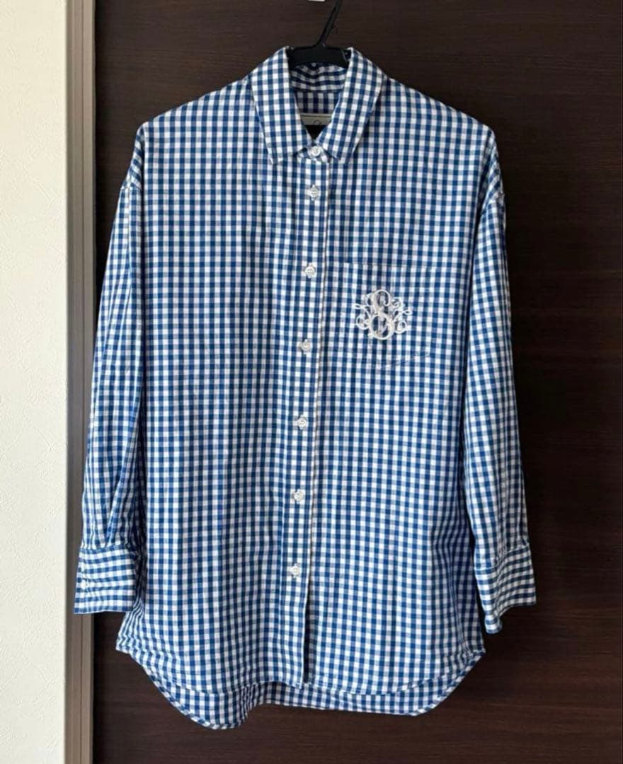 SVT刺繍オックスシャツ