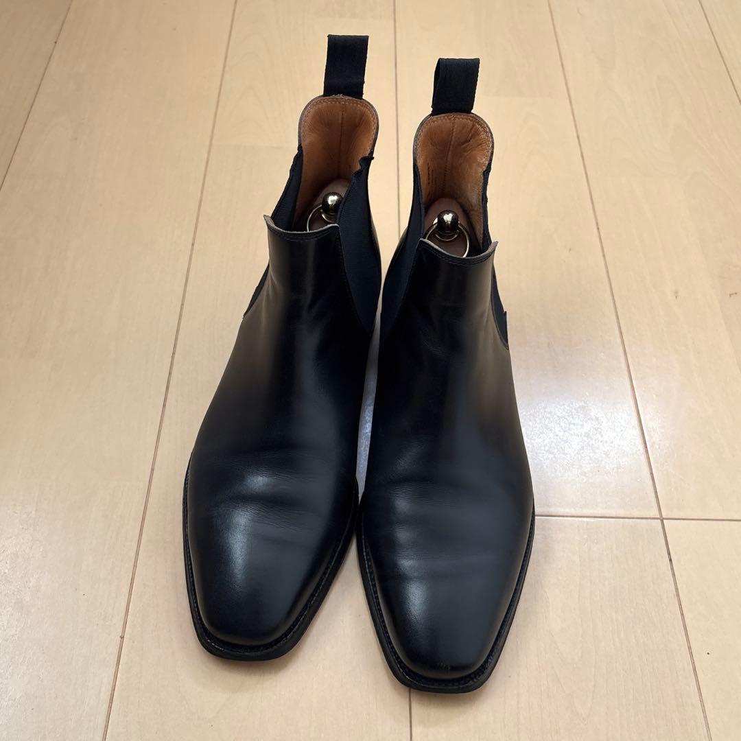 694.CROCKETT&JONES CHELSEA サイドゴアブーツ 7E