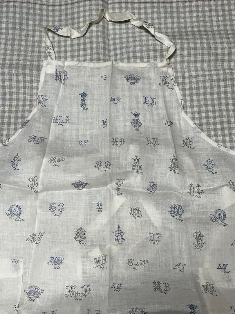 オールドマンズテーラーエプロンR&D.M.Co- モノグラムエプロン