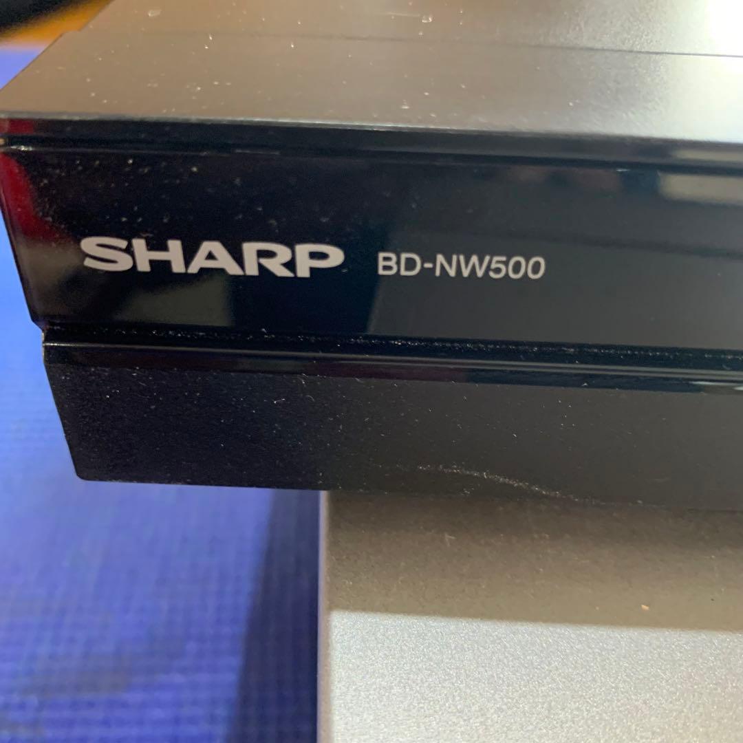 SHARP ブルーレイレコーダー BD-NW500 取扱説明書あり 動作良好