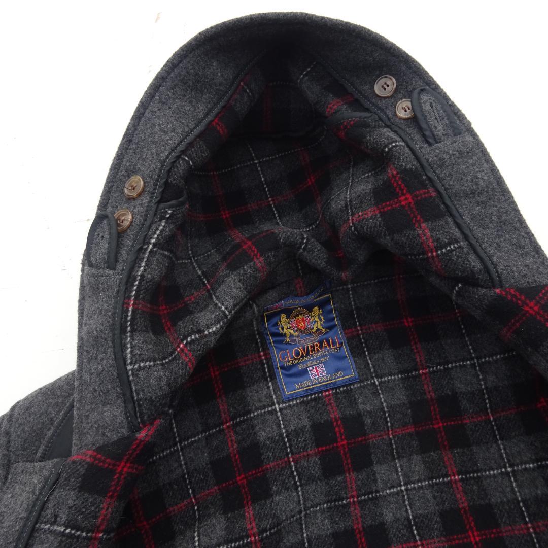 美品英国旗タグ　グロバーオール ダッフルコート38イギリス製クラシック㈱大丸