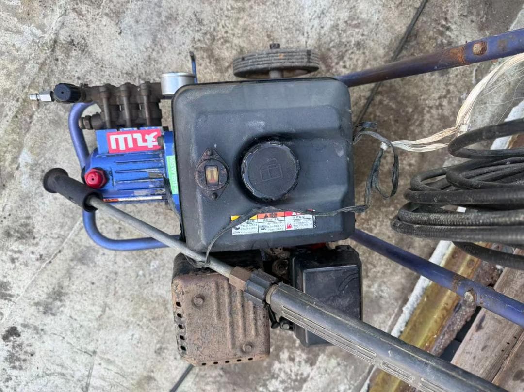 【福岡県みやま市】丸山 MSW1511-A 高圧洗浄機エンジン/三菱6.3馬力