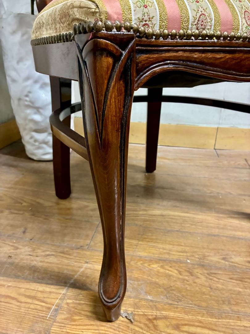 管465☆イタリア製☆アンティーク☆ヴェローナクラシック☆ダイニングチェア☆2脚