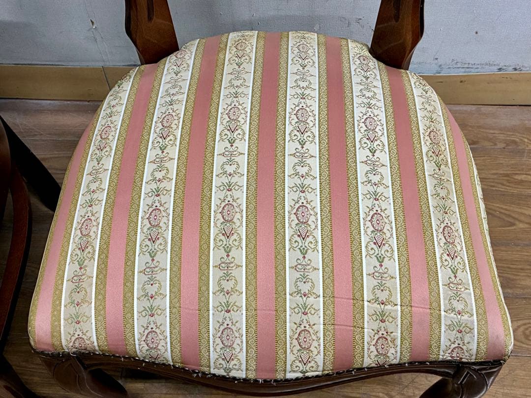 管465☆イタリア製☆アンティーク☆ヴェローナクラシック☆ダイニングチェア☆2脚