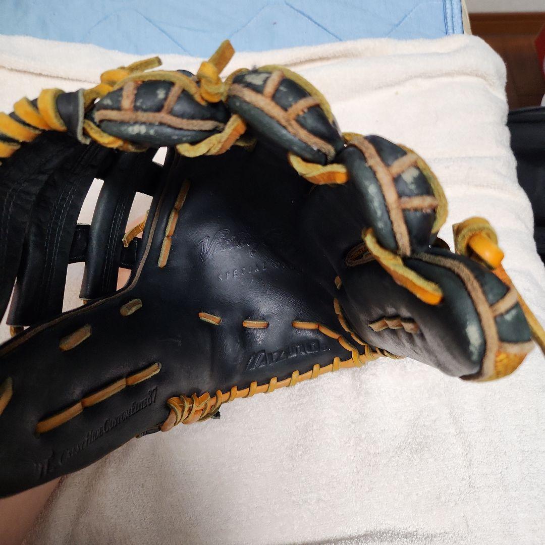 ミズノ　ビクトリーステージ　外野軟式　オーダーグローブ