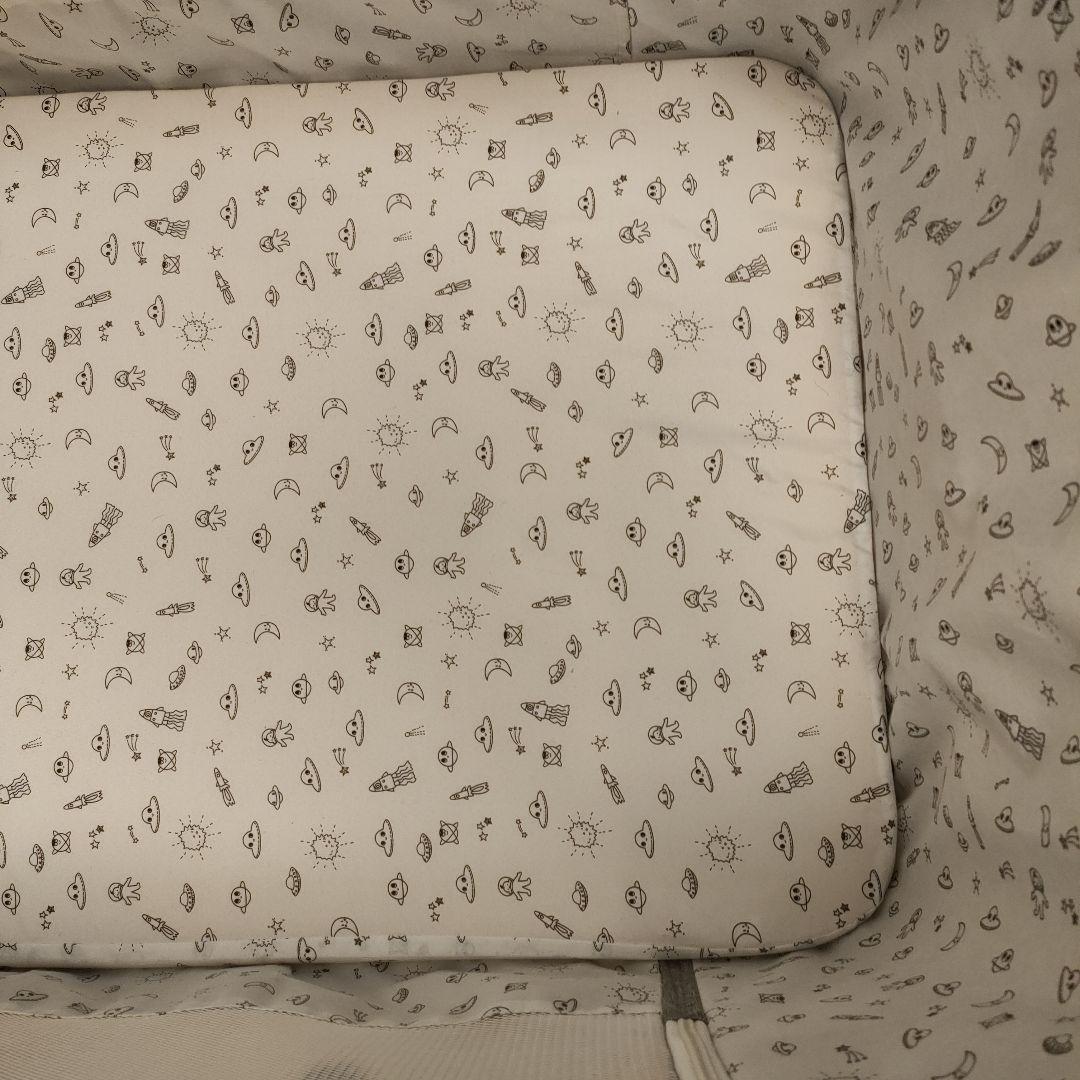 Onhvup 添い寝ベビーベッド 折りたたみ 高さ調整