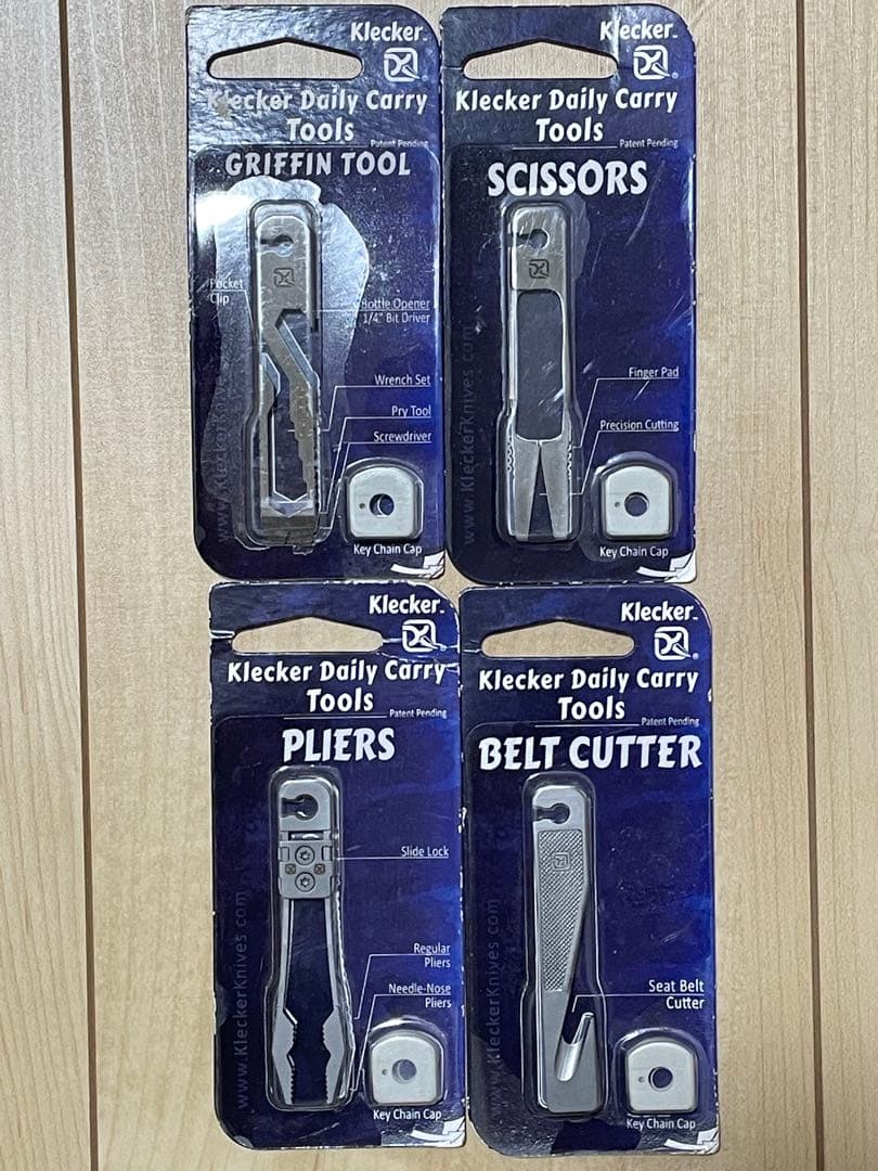 t*o様 ■新品 Klecker Knives ツール4点セットKeyBar等に