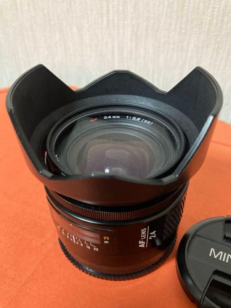 MINOLTA AF 24mm f/2.8 レンズ