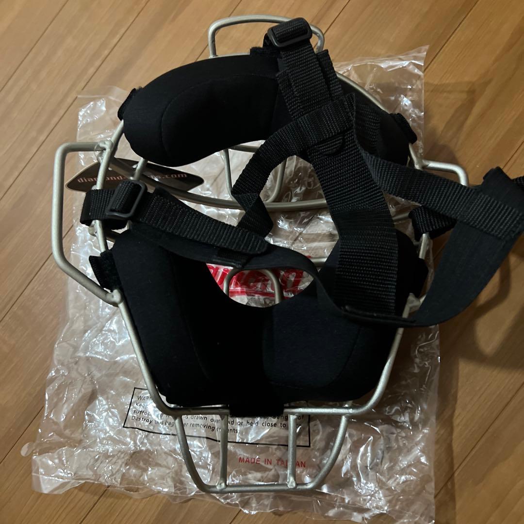 ダイヤモンド硬式マスクシルバーフレーム