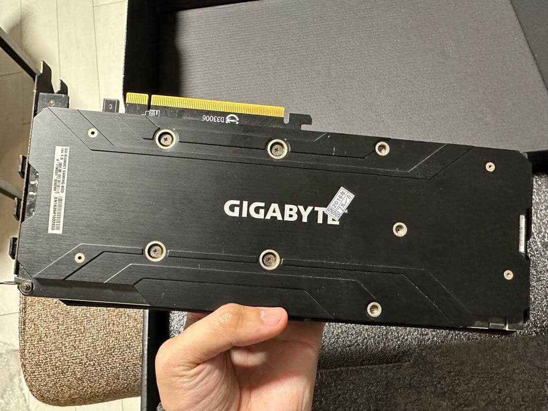 GIGABYTE GeForceGTX1060 G1 Gaming 6GB箱あり