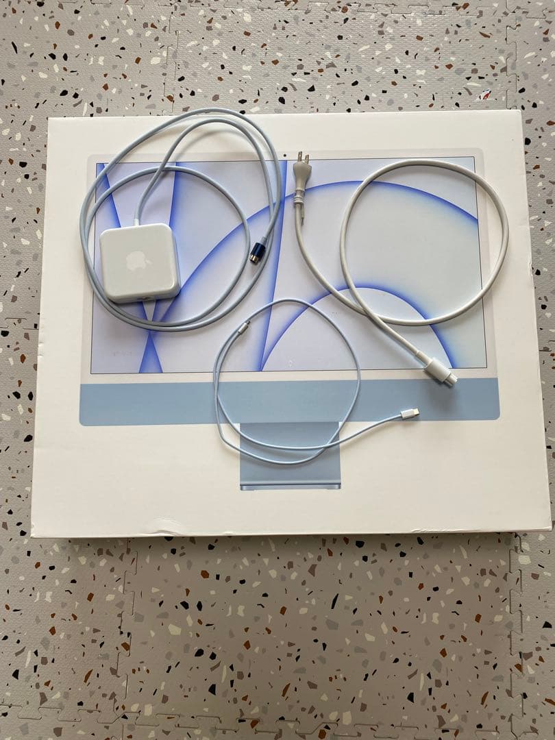 iMac24インチ 256GB M1チップ 2021年ブルー