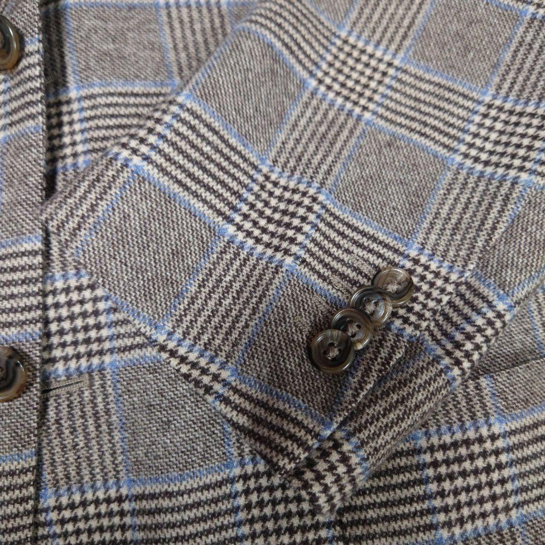 コルネリアーニ　チェック柄ジャケット　美品