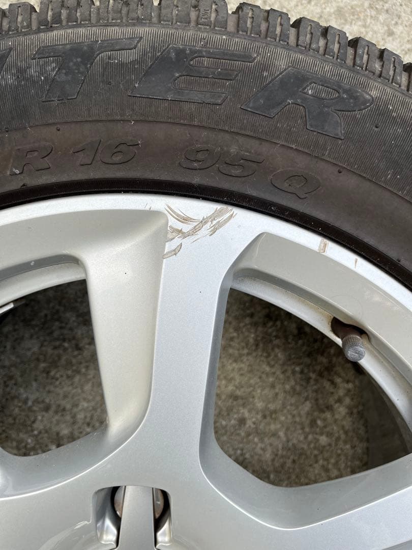 アウディ純正ホイール＆スタッドレスタイヤ4本セット 225/55R16