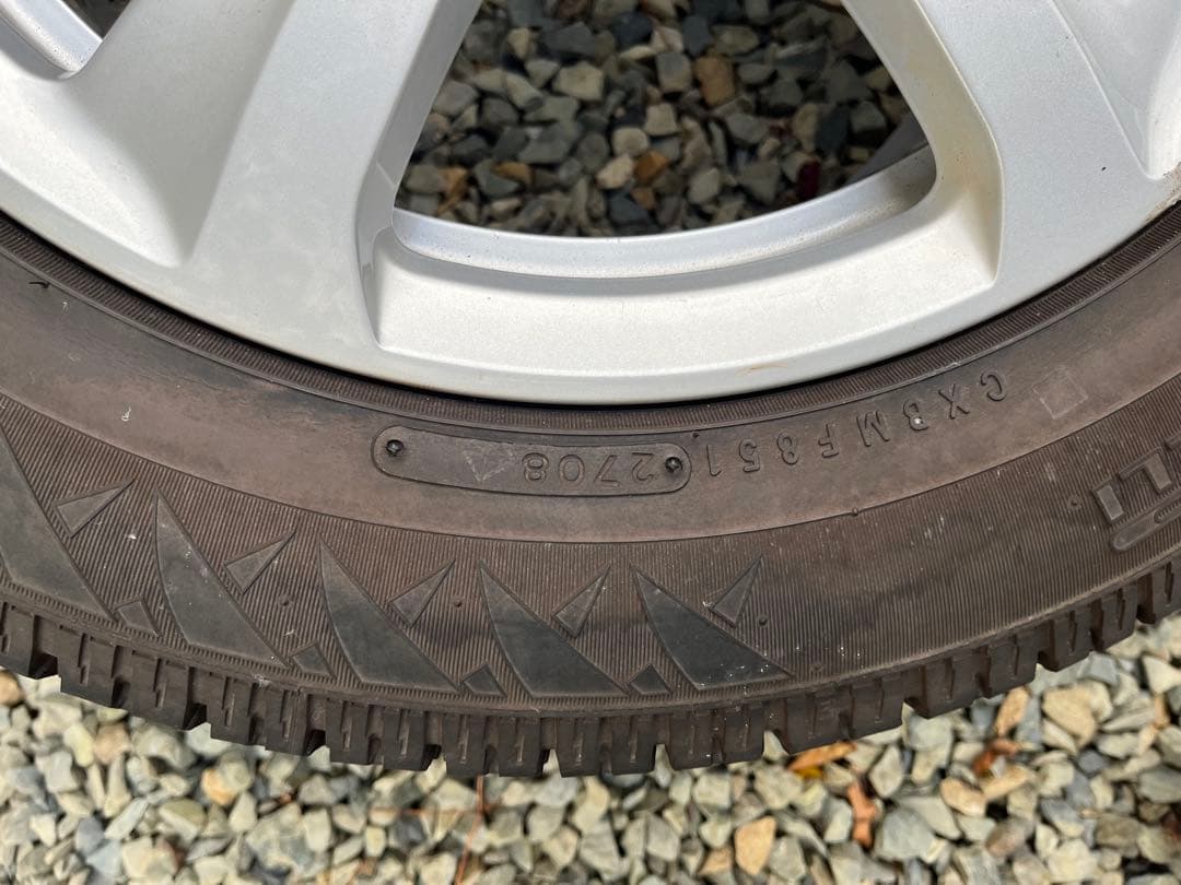 アウディ純正ホイール＆スタッドレスタイヤ4本セット 225/55R16