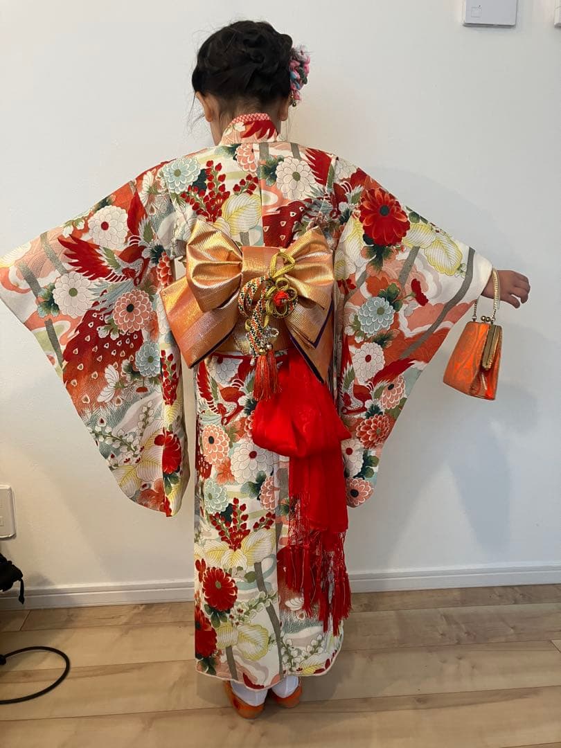 七五三 7歳着物と帯と小物セット