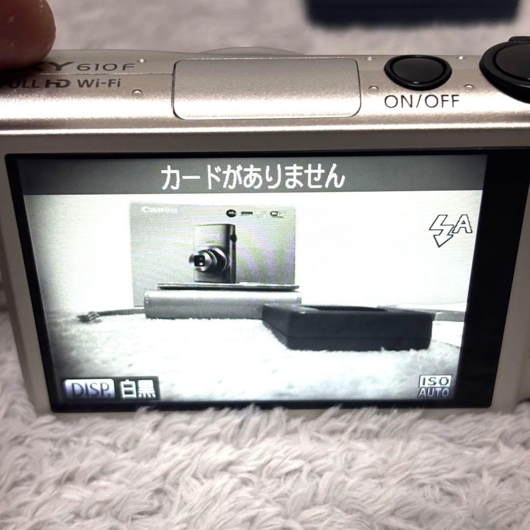 【動作確認済】Canon IXY610F コンパクトデジタルカメラ 付属品あり