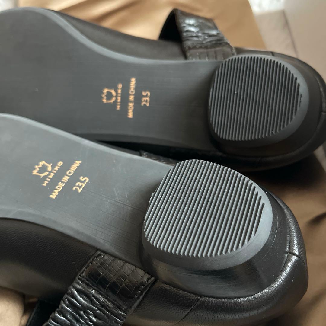 卑弥呼(ヒミコ) 2WAYベルトデザインバブーシュ/パンプス23.5 EE