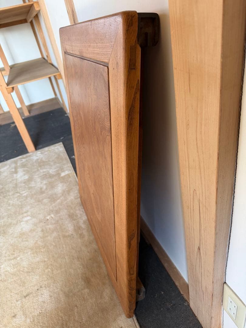 折りたたみ座卓 木製 伝統的デザイン　アンティーク　ヴィンテージ