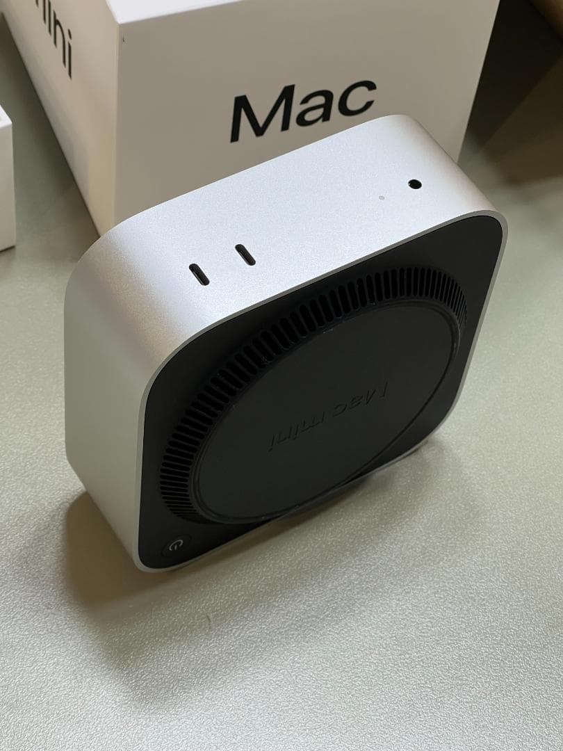 【美品】Mac mini M4　256GB SSD 16GBメモリ【完品】