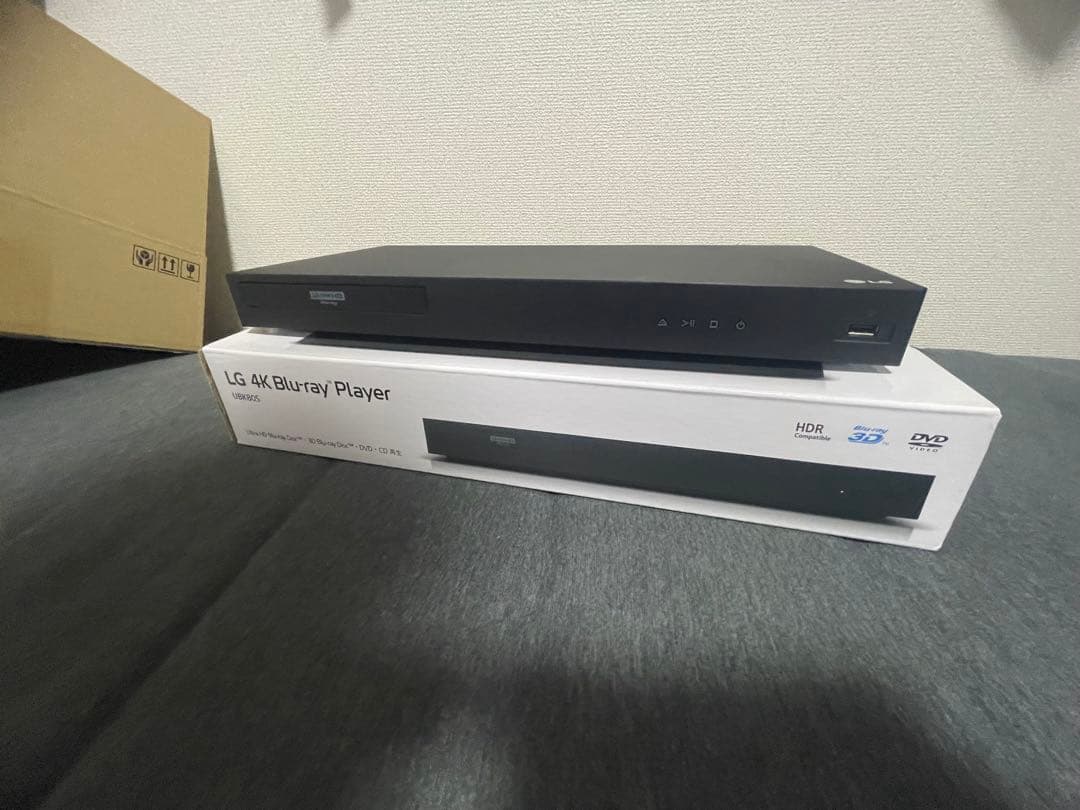 LG 4K Blu-ray UBK80Sブルーレイディスクプレーヤー