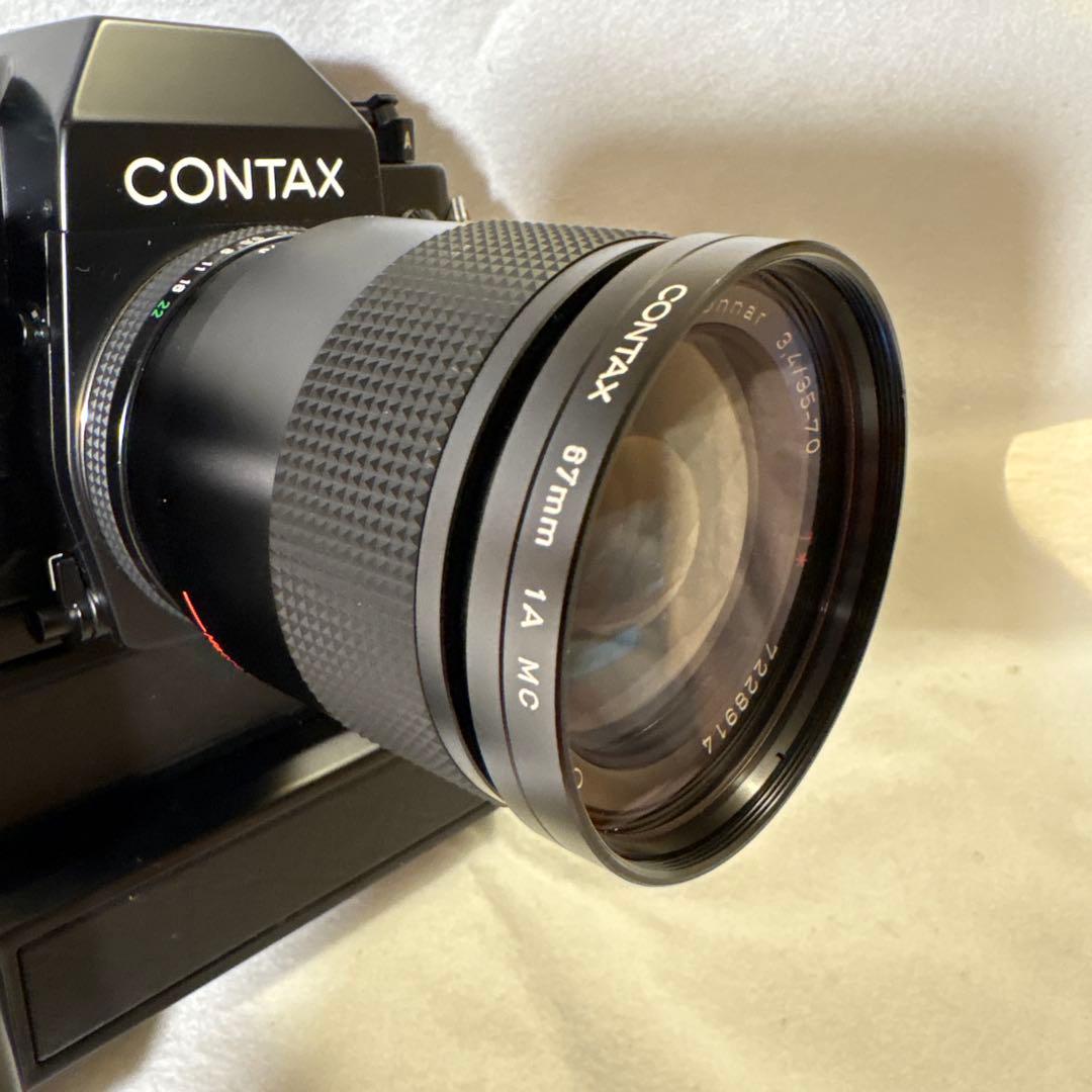 CONTAX RTSⅡ ＋モータードライブW-6 Carl Zeiss