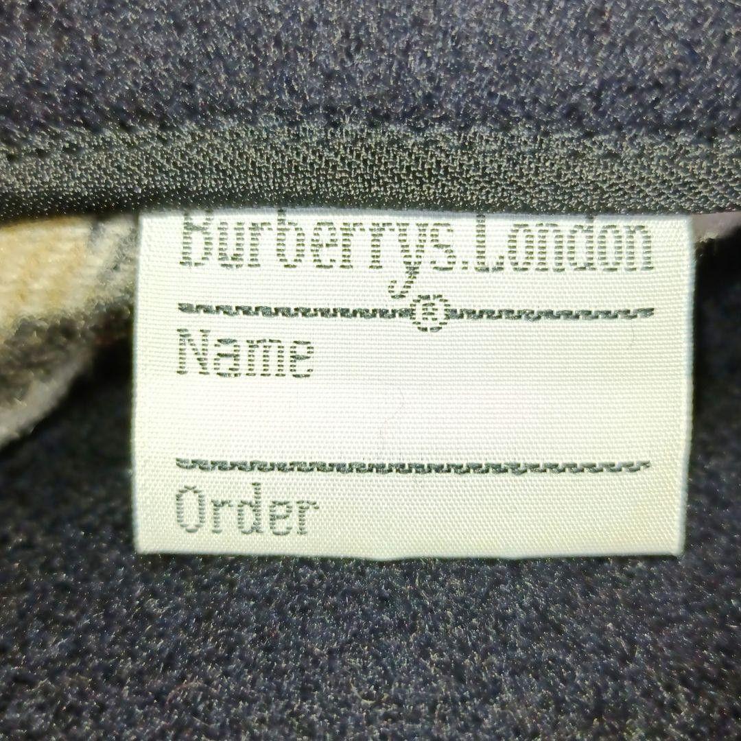 希少■Burberrys ウール ダッフルコート ネイビー ノバチェック 英国製