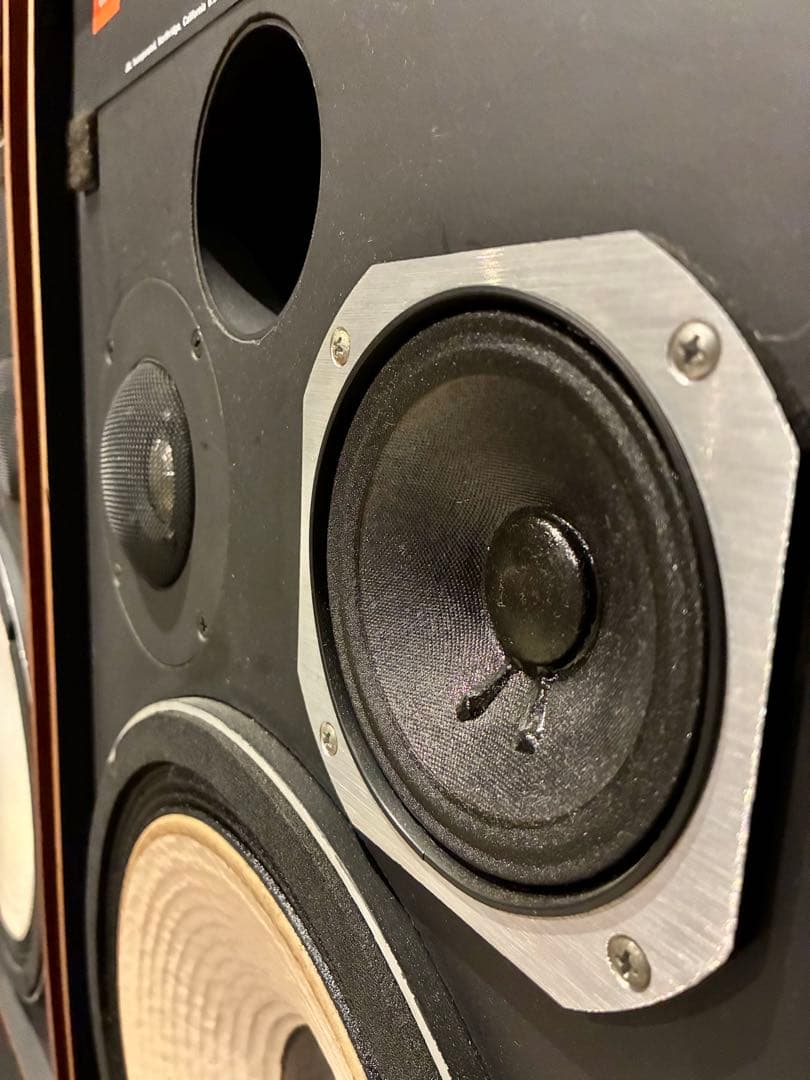 【音質良好】JBL4312Aスピーカー/2本セット/木目ウォルナット