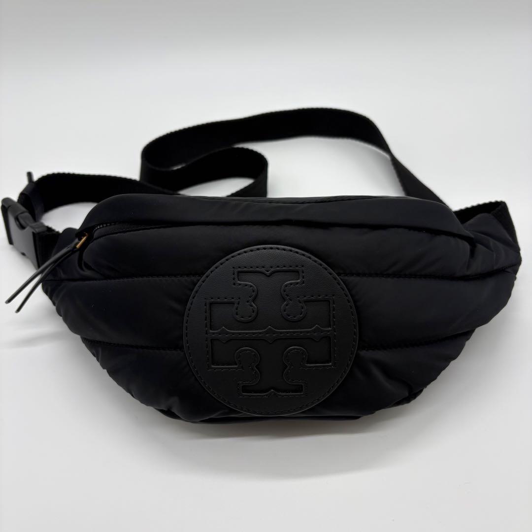 極美品✨トリーバーチ ボディバッグ エラ ベルトバッグ ナイロン ブラック