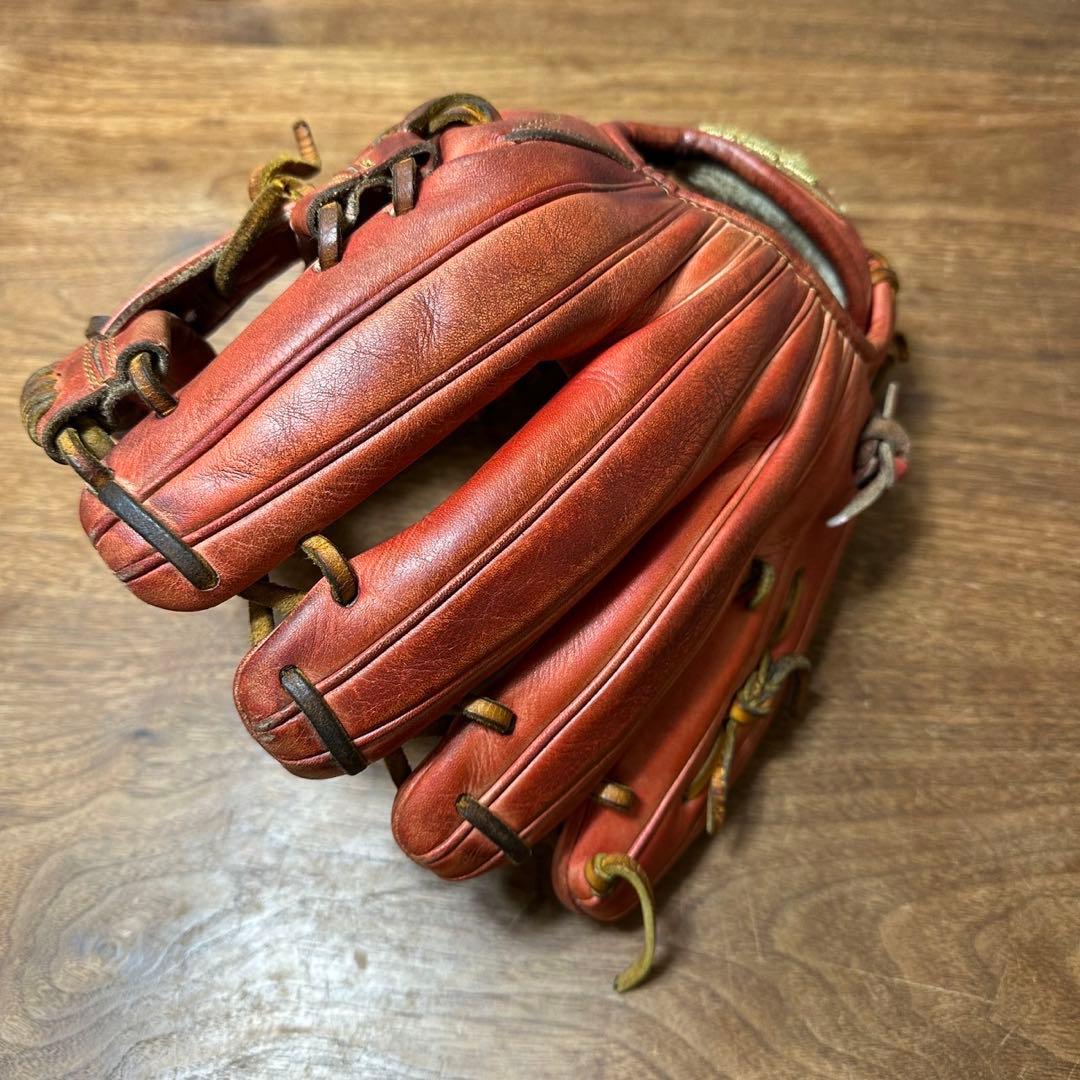 ウィルソン赤 硬式内野グローブ