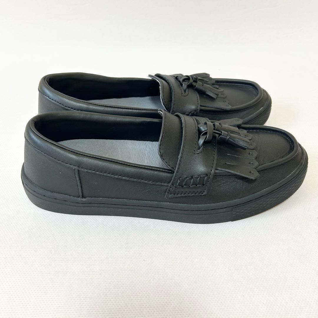 【箱付き】コンバース オールスター クップ ローファー ブラック黒 23.0