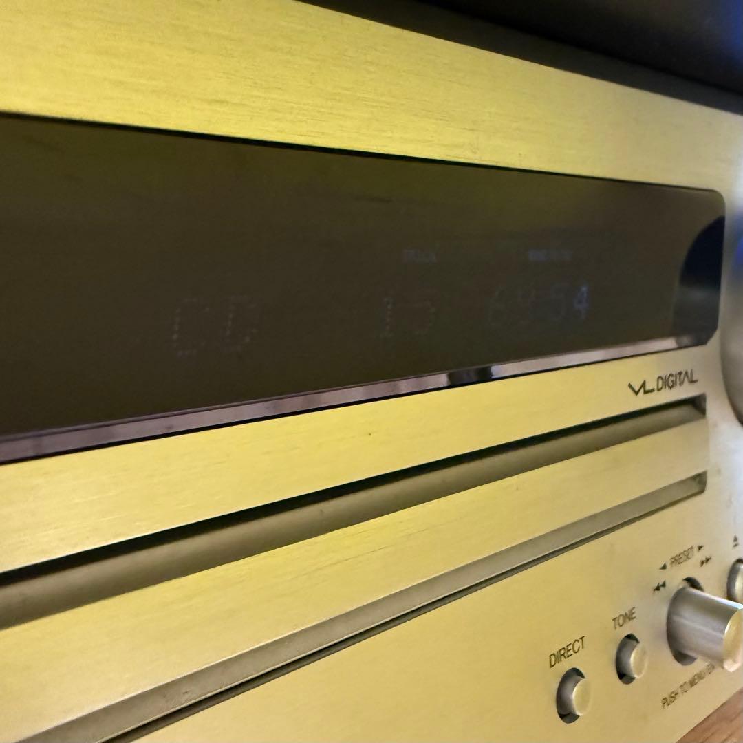 美品 ONKYO スピーカー CR-D2 D-D2E CDコンポ リモコン付き