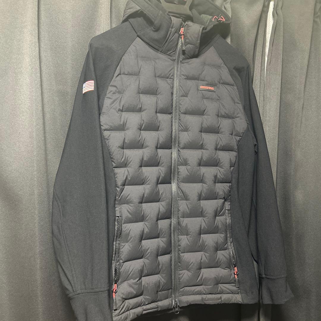 23AW ブリーフィング ゴルフ ハイブリット ダウン ウェア パーカー