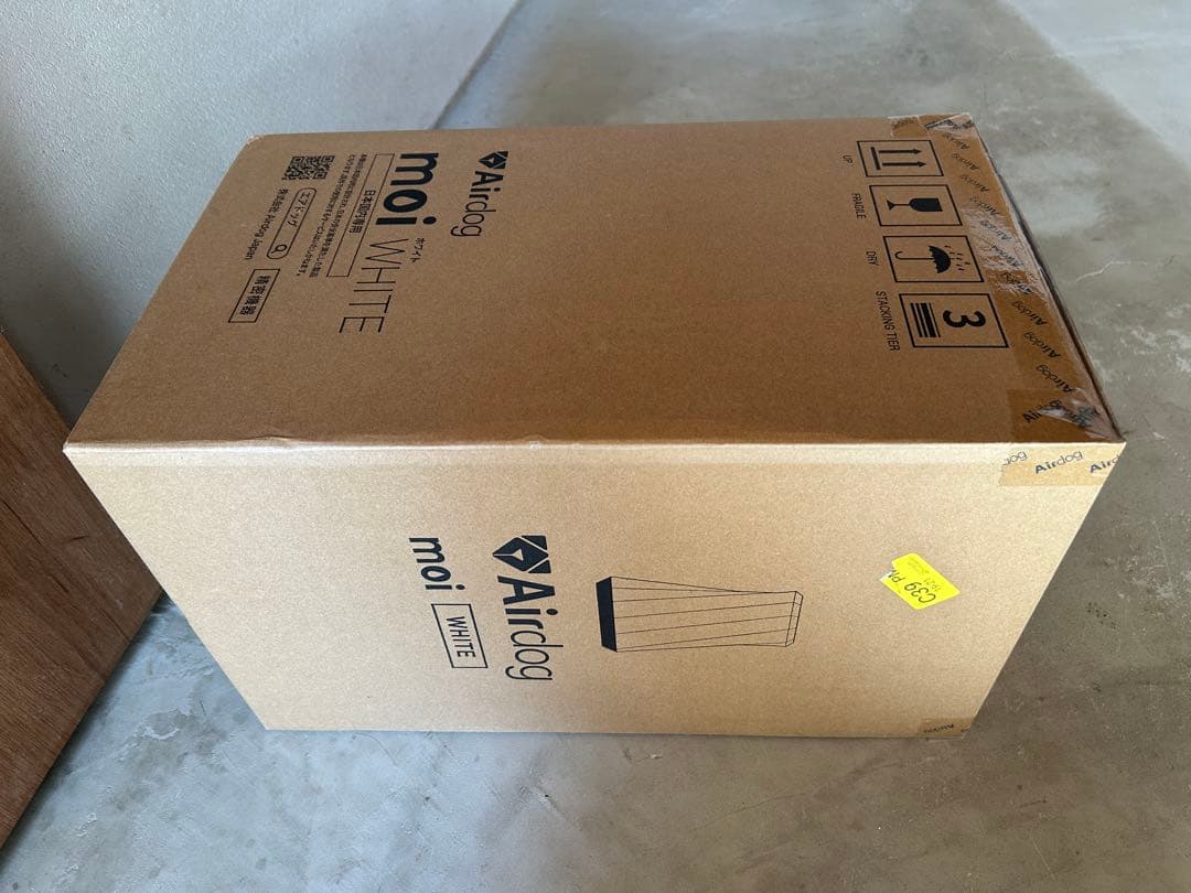 【未開封•完全新品】Airdog moi 高性能気化式加湿器 ホワイト 白色