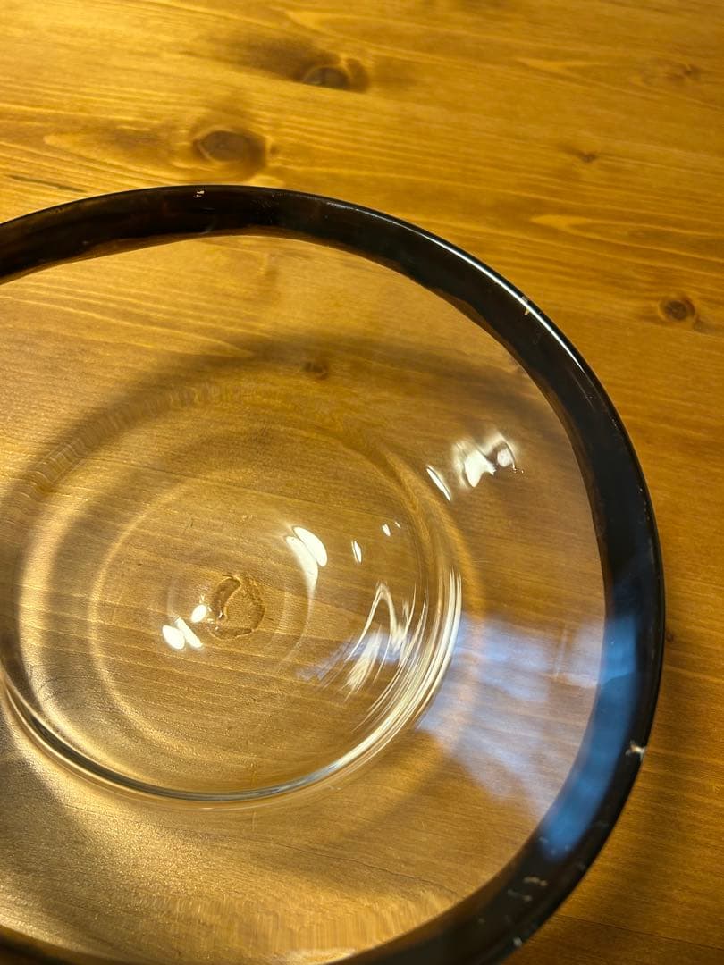 【原光弘】ENISHI BOWL SUKE - KUROURUSHI ガラス皿