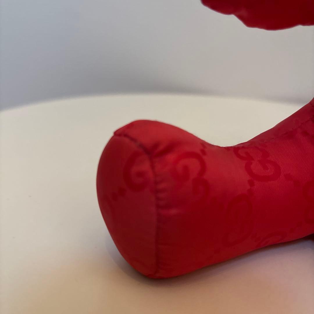 GUCCI グッチ エコバッグ テディベア トートバッグ ナイロン GG柄ピンク