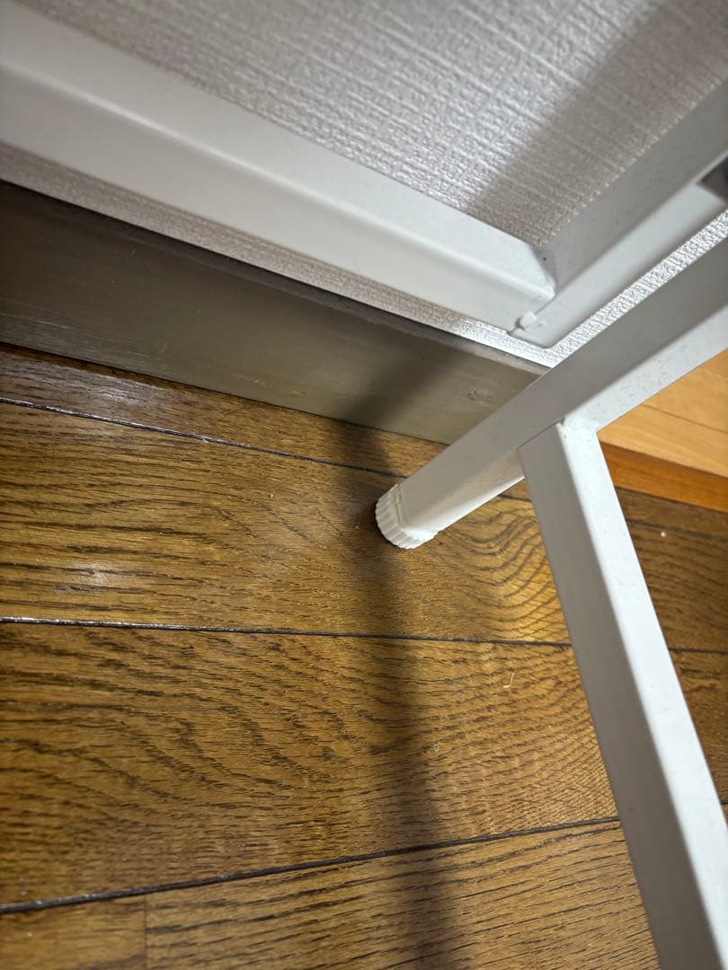 送料込　山善　机　折りたたみ式木製テーブル　デスク　テレワーク