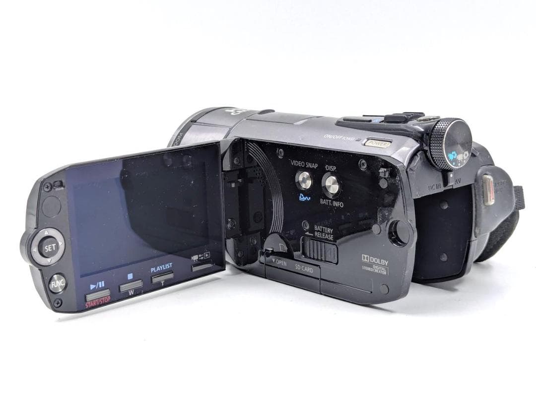 フルハイビジョン対応！ Canon ビデオカメラ iVIS HF S10