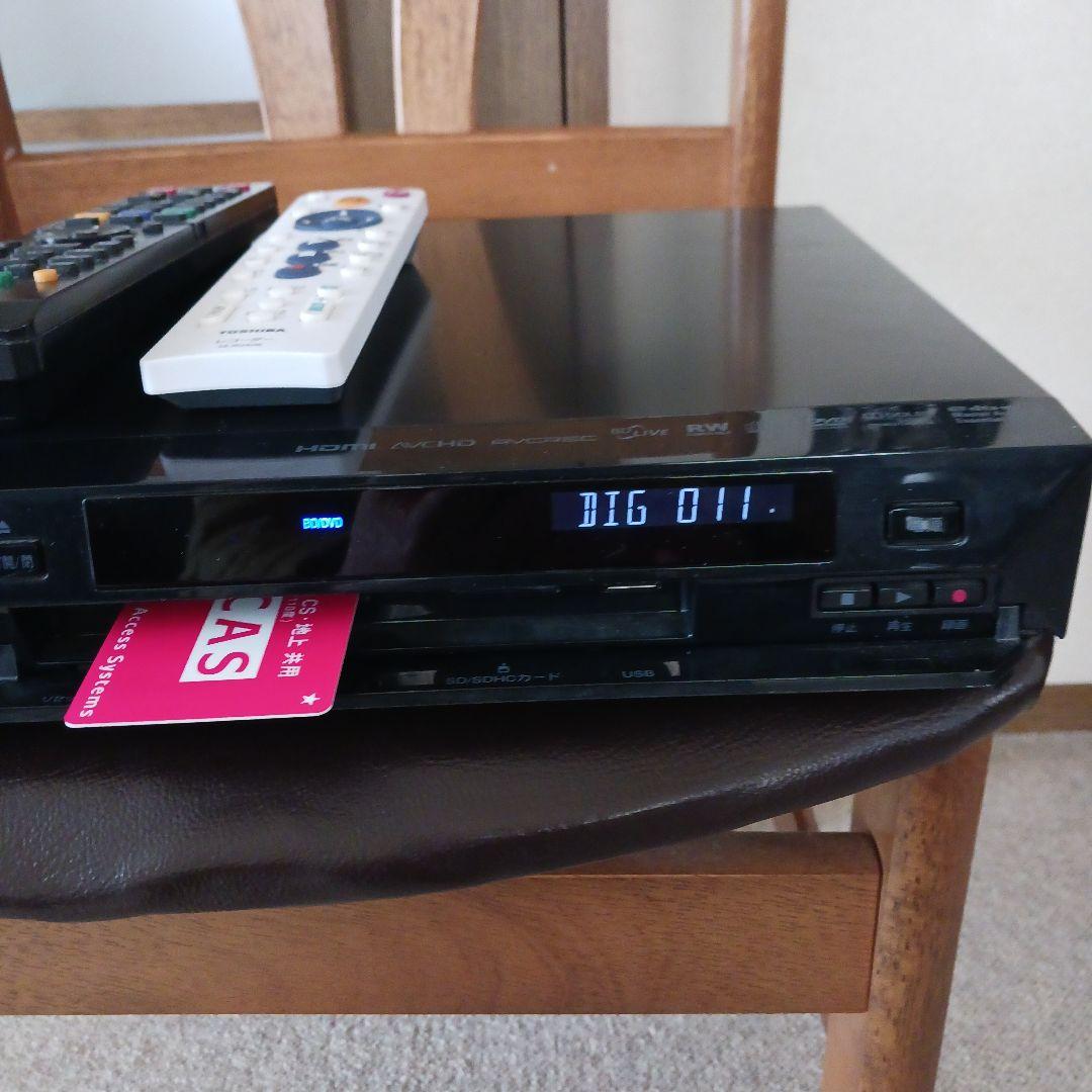 TOSHIBA ブルーレイレコーダー　　 D-BZ510 稼働品　W録