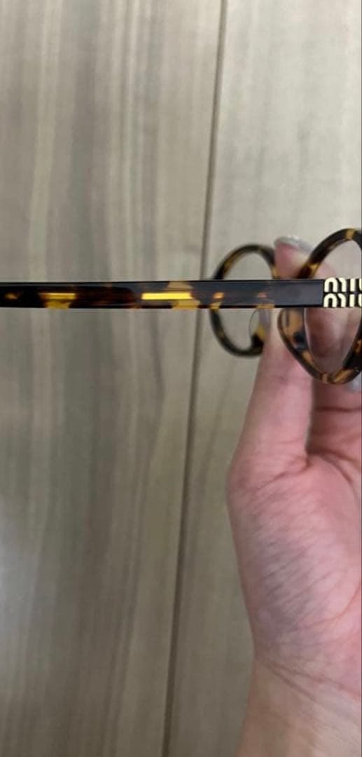 MIU MIU リガード サングラス メガネ オーバル ブルーライト