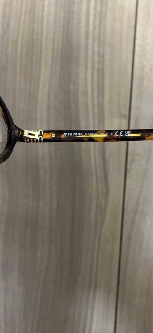 MIU MIU リガード サングラス メガネ オーバル ブルーライト