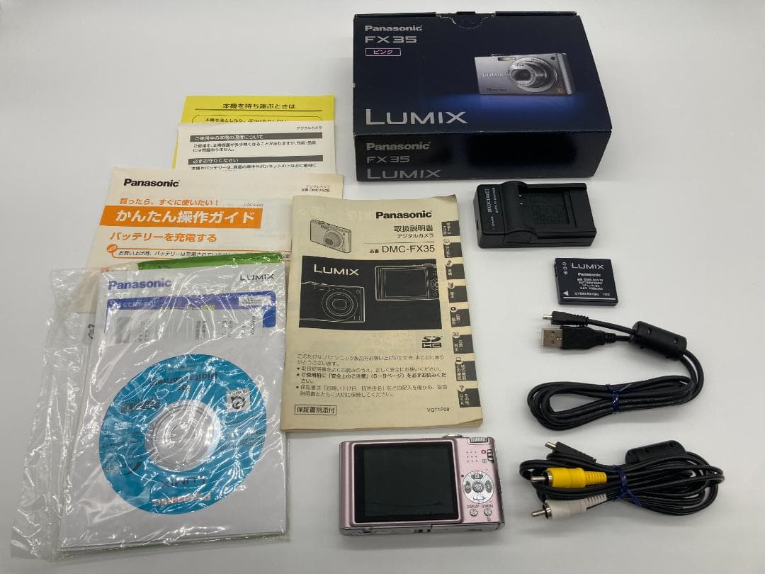 【動作確認済】Panasonic LUMIX FX35 コンパクトデジタルカメラ