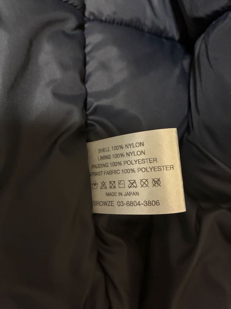 ジャケット・アウター ENNOY PADDED NYLON BENCH COAT XL