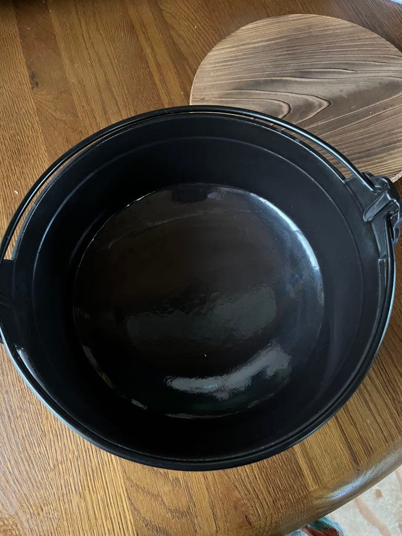 新品　南部鉄器 岩鋳　オイゲン　及源　煮込み鍋　鉄鍋 いろり鍋