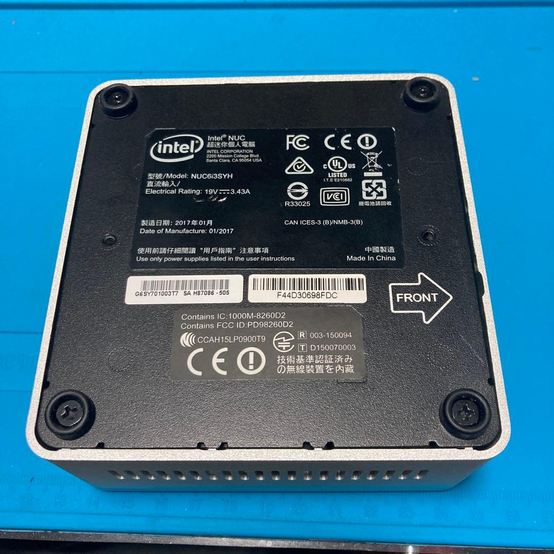 miniPC　intel NUC6 Core i3 Windows11 25H2