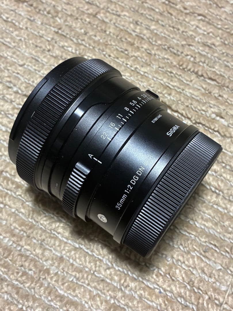 SIGMA 35mm F2 DG DN レンズ 本体ライカLマウント