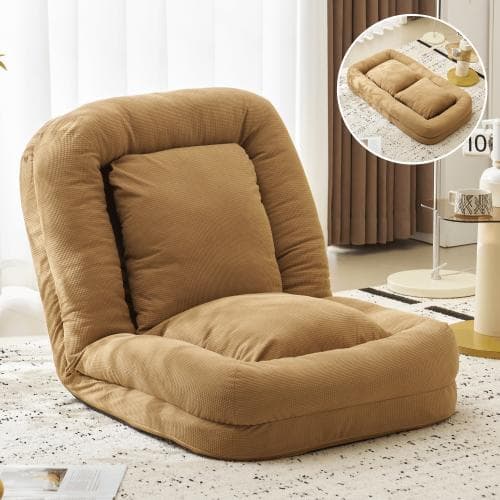 人掛けソファー ソファーベッド 座椅子 6段調整可能 3WAY 1人掛け　2人掛