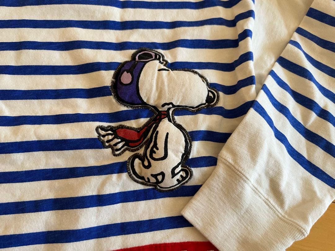 デニム＆ダンガリー　新品タグ付　スヌーピー 長袖　ボーダーTシャツ 02