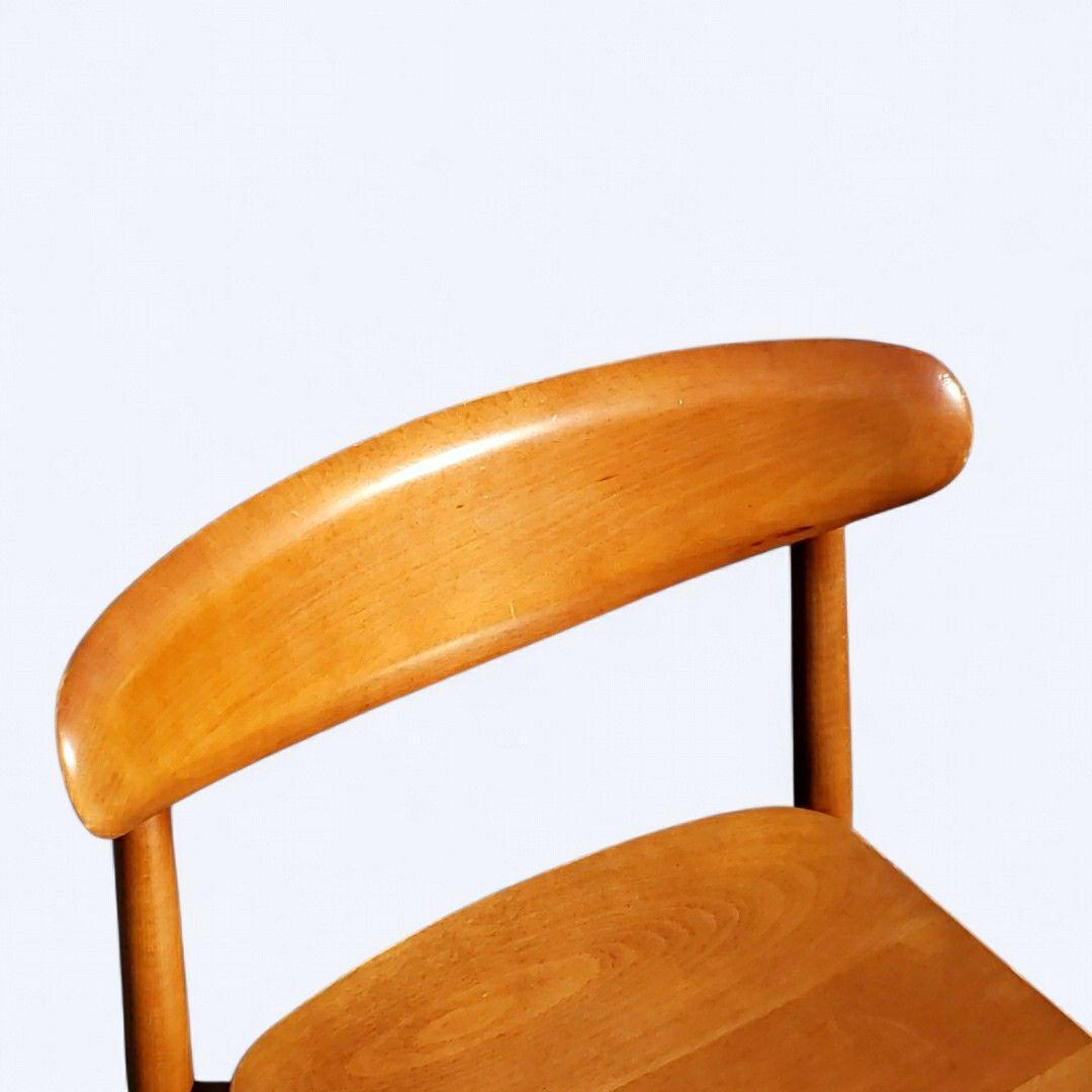 純正クッション付 HIDA SEOTO ダイニングチェア KD201B ②