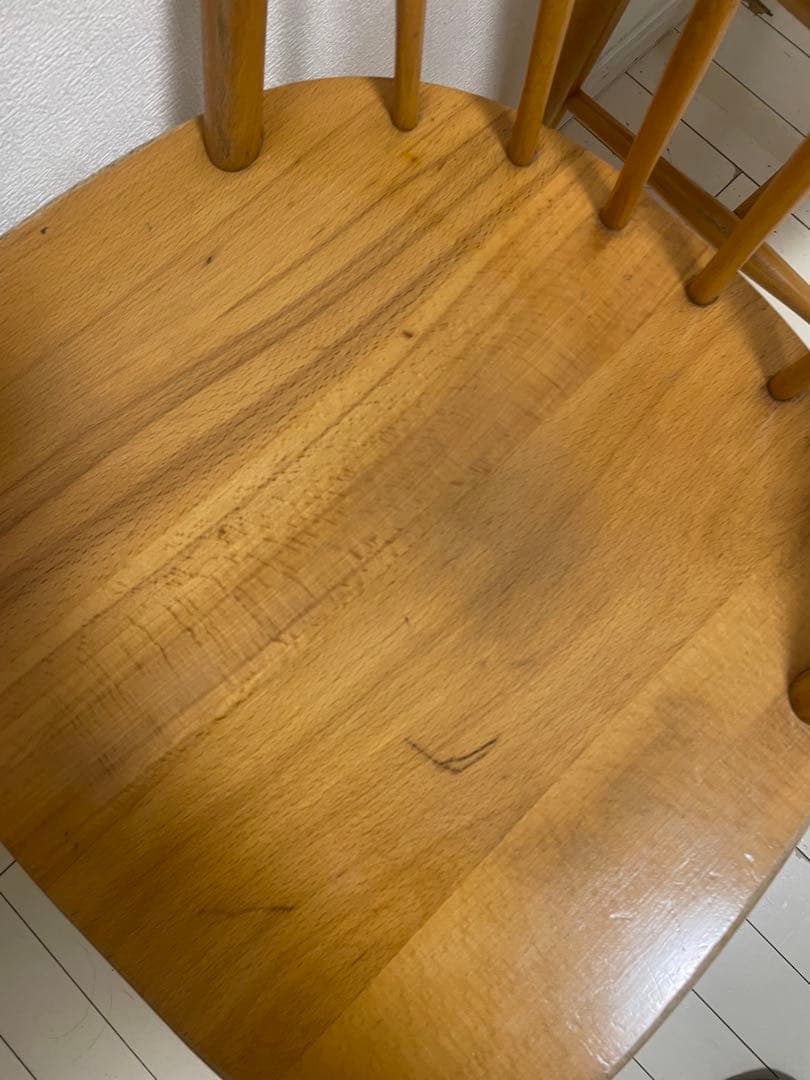 ヴィンテージ　飛騨産業ウインザーチェア 　キツツキ　美品 2脚セット