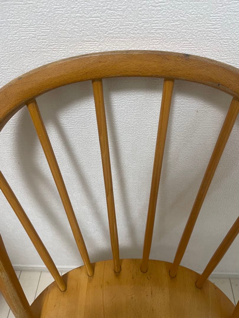 ヴィンテージ　飛騨産業ウインザーチェア 　キツツキ　美品 2脚セット